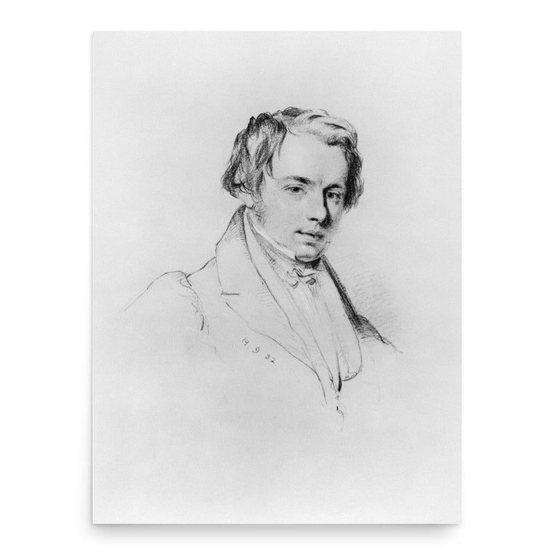 Charles Macfarlane poster print, in size 18x24 inches.