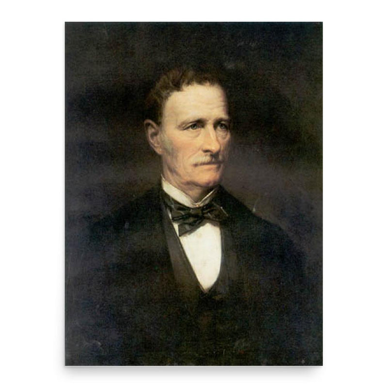 Charles Magill Conrad poster print, in size 18x24 inches.