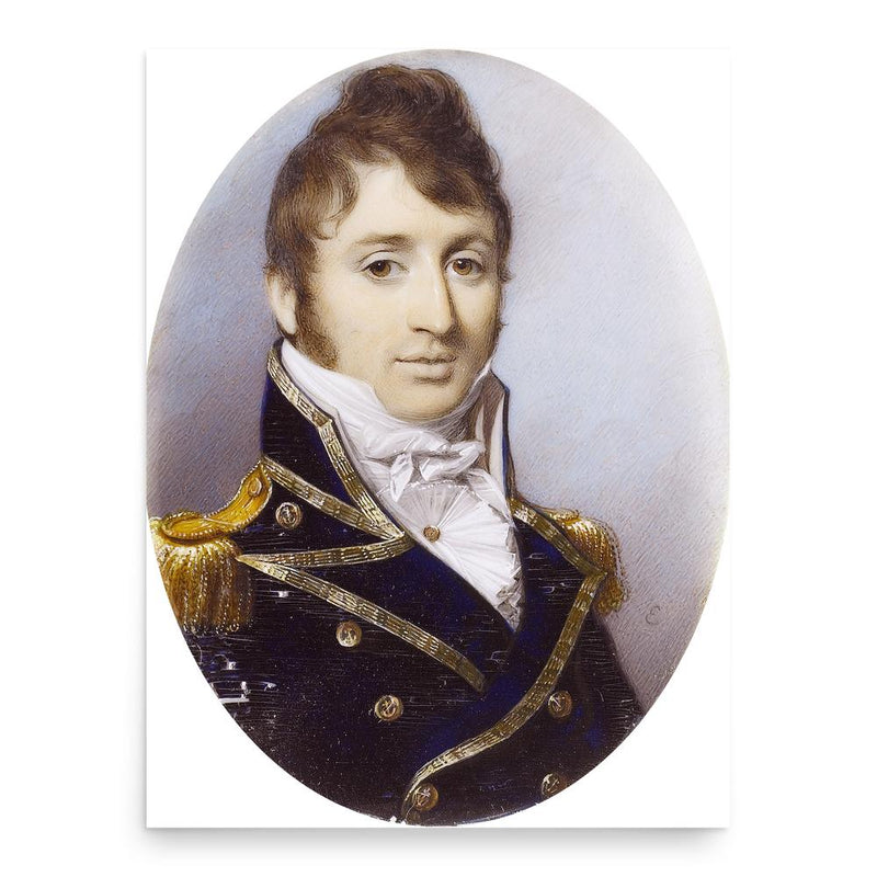 Charles Malcolm poster print, in size 18x24 inches.