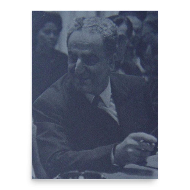 Charles Malik poster print, in size 18x24 inches.