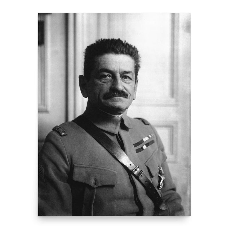 Charles Mangin poster print, in size 18x24 inches.