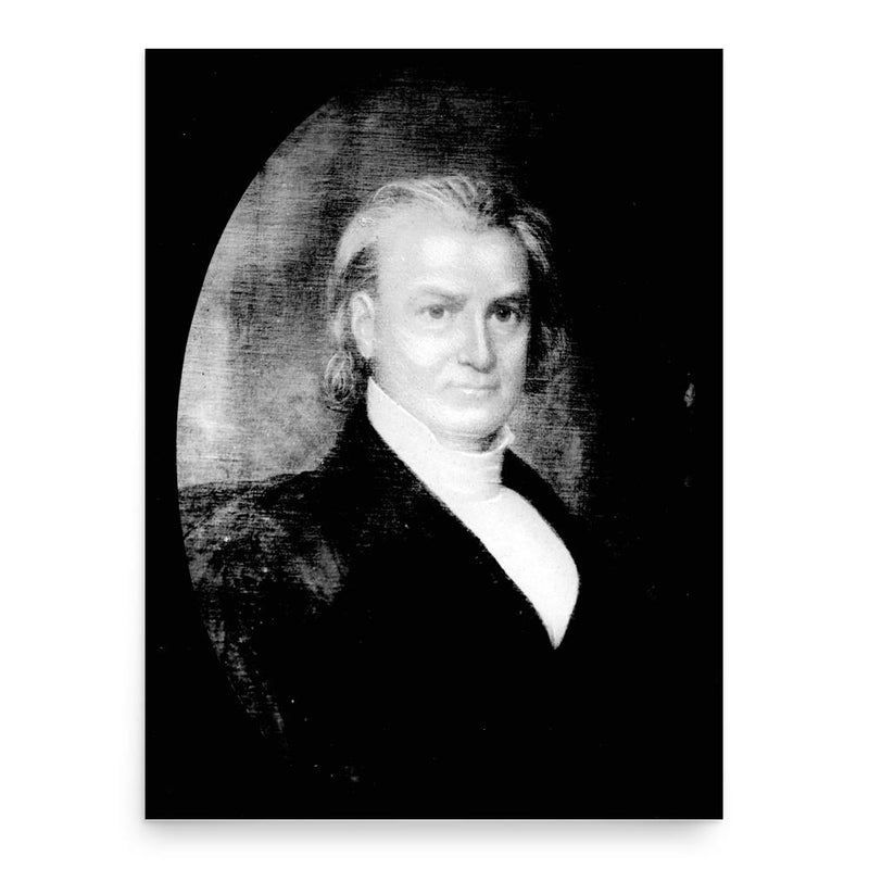 Charles Manly poster print, in size 18x24 inches.