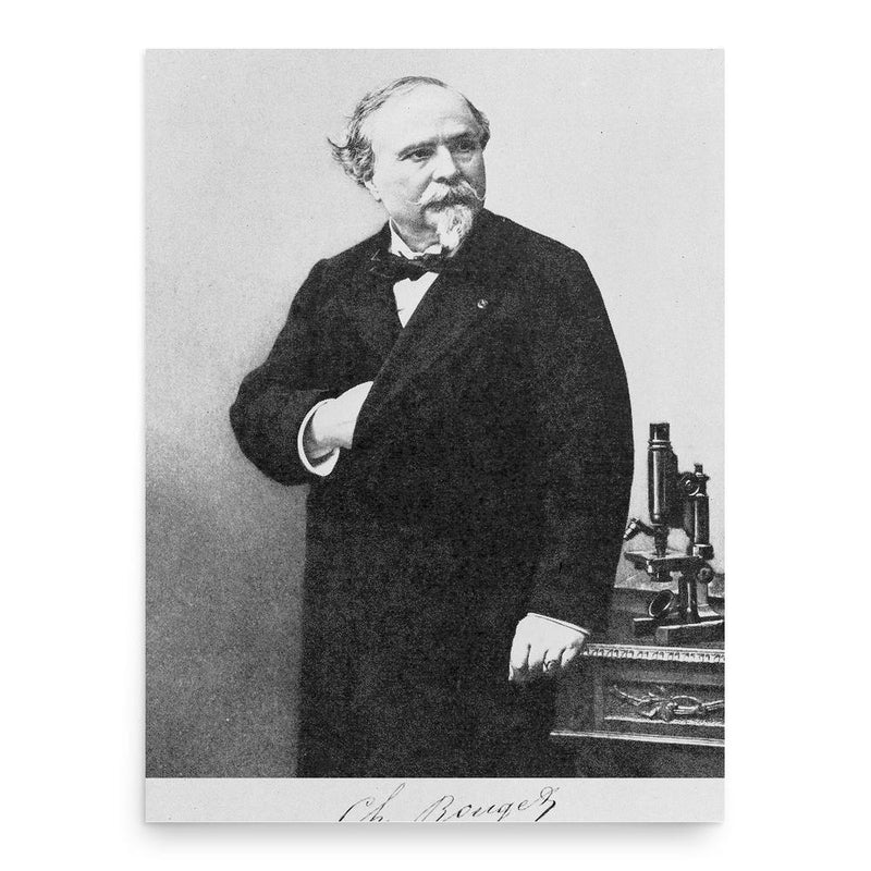 Charles Marie Benjamin Rouget poster print, in size 18x24 inches.