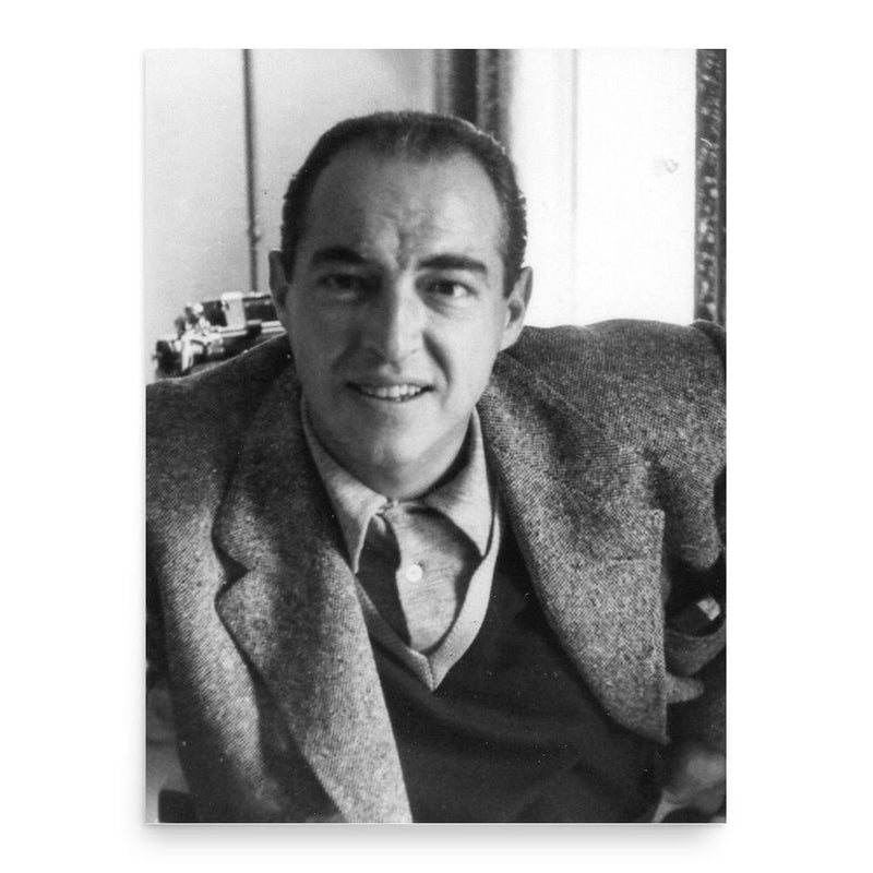 Charles Marquis Warren poster print, in size 18x24 inches.