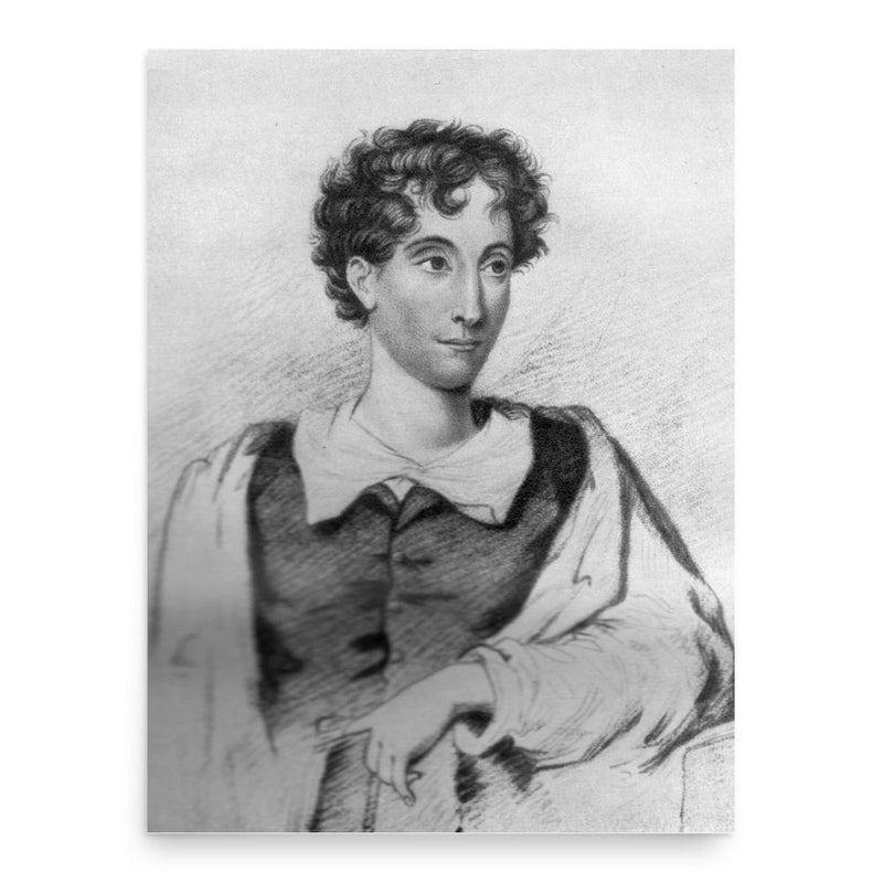 Charles Maturin poster print, in size 18x24 inches.