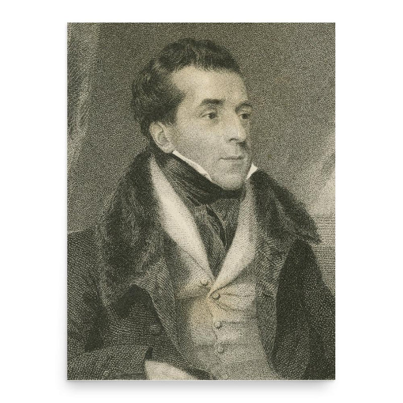 Charles Mayne Young poster print, in size 18x24 inches.