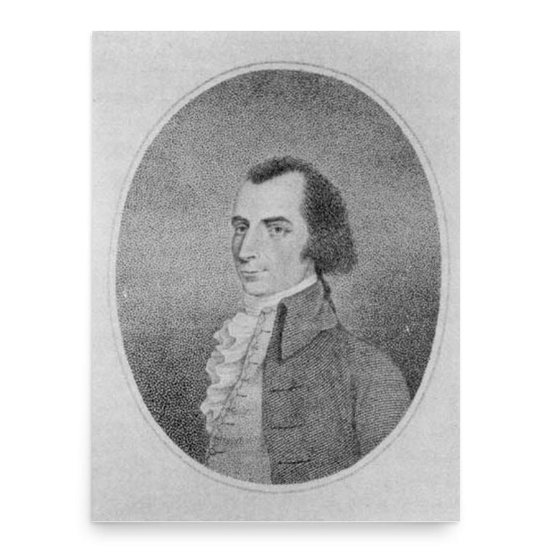 Charles McKnight poster print, in size 18x24 inches.