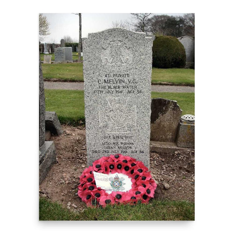 Charles Melvin poster print, in size 18x24 inches.