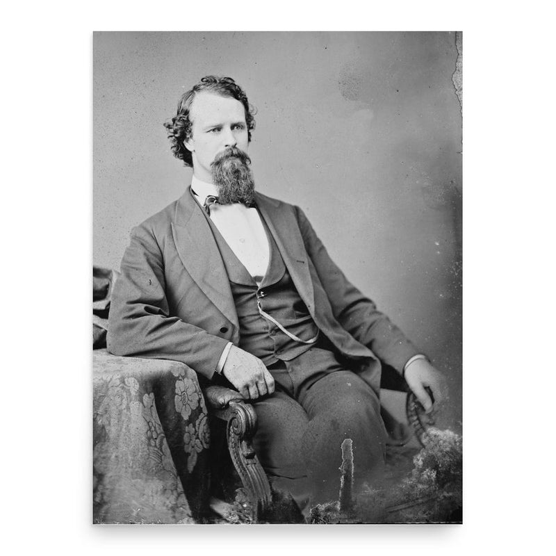 Charles Memorial Hamilton poster print, in size 18x24 inches.