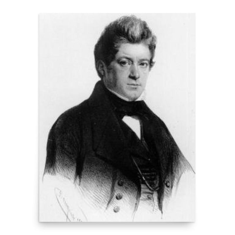 Charles Metz poster print, in size 18x24 inches.