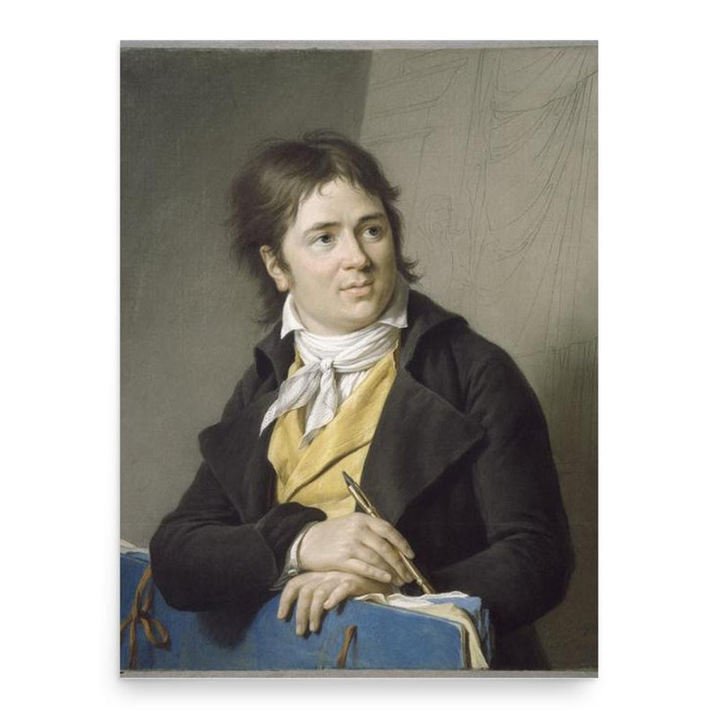 Charles Meynier poster print, in size 18x24 inches.