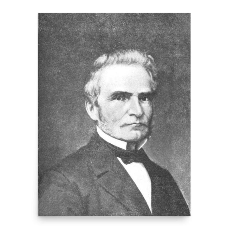 Charles Minton Baker poster print, in size 18x24 inches.