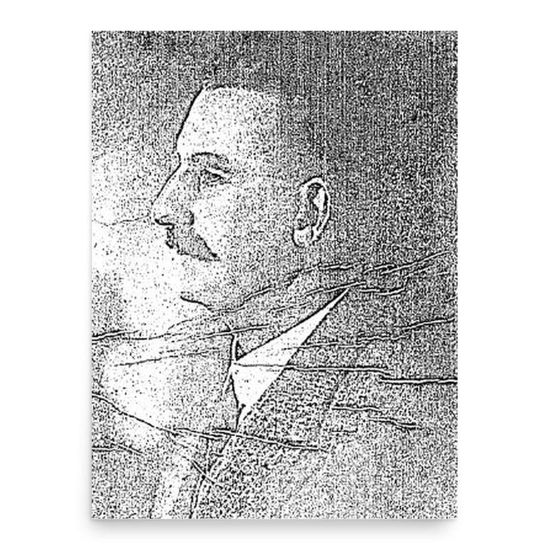 Charles Montague Ede poster print, in size 18x24 inches.