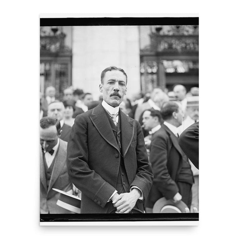 Charles Moravia poster print, in size 18x24 inches.