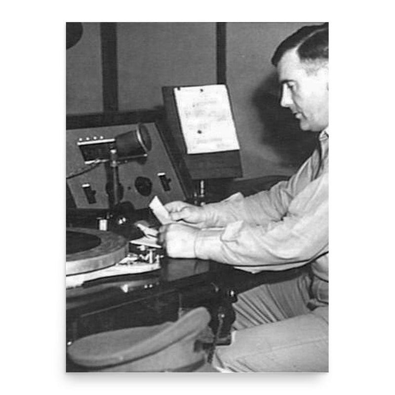 Charles Moses poster print, in size 18x24 inches.