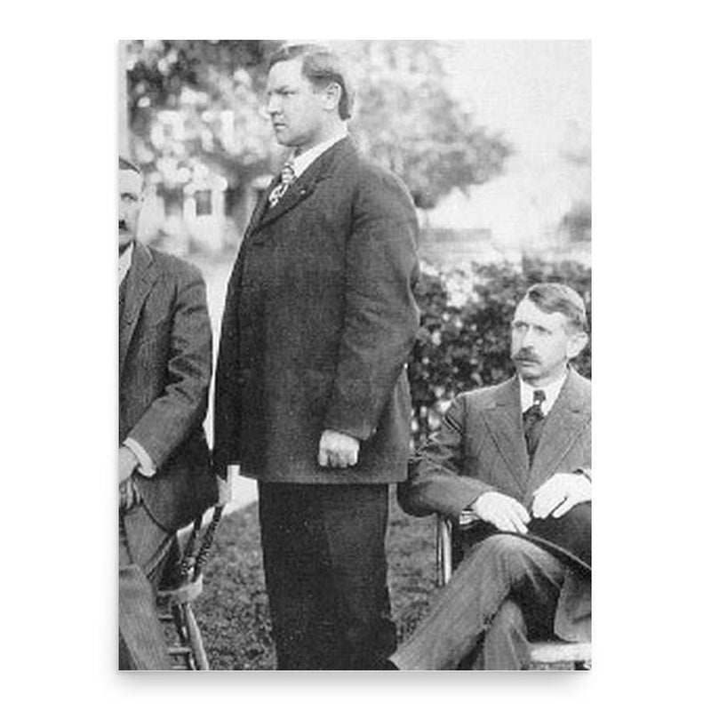 Charles Moyer poster print, in size 18x24 inches.