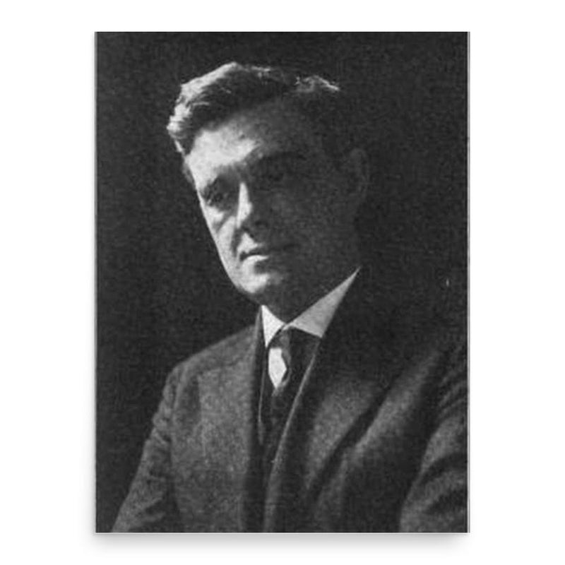 Charles Mulligan poster print, in size 18x24 inches.