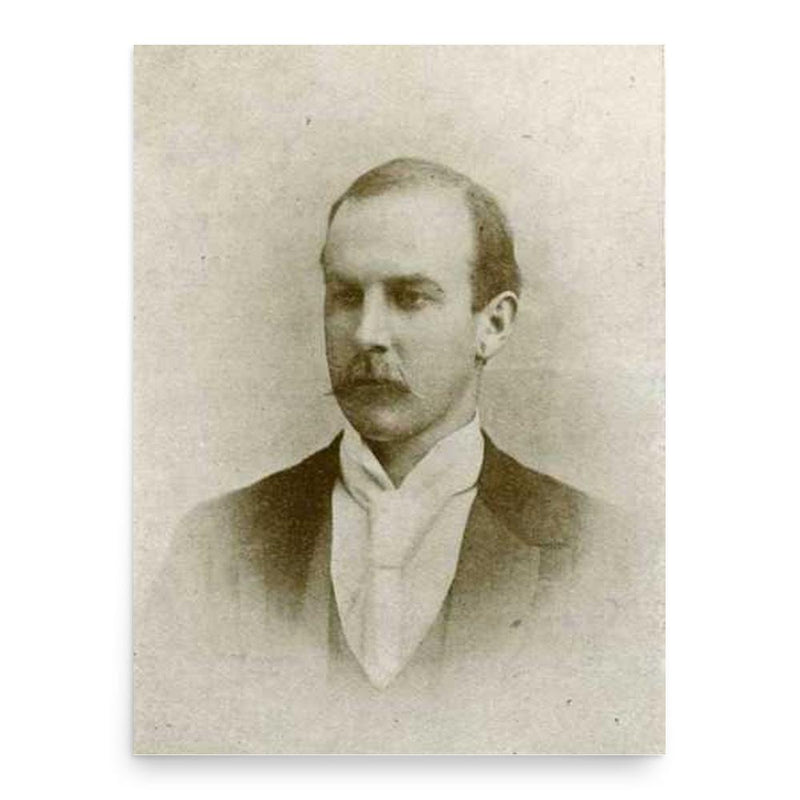 Charles Mullins poster print, in size 18x24 inches.