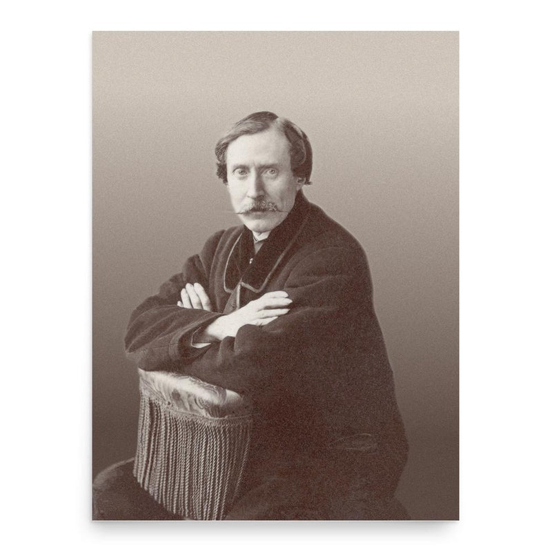 Charles Narrey poster print, in size 18x24 inches.