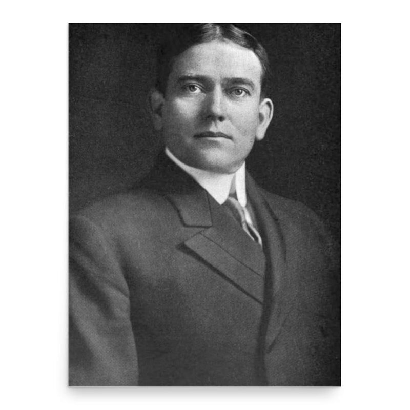 Charles Nelson Pray poster print, in size 18x24 inches.