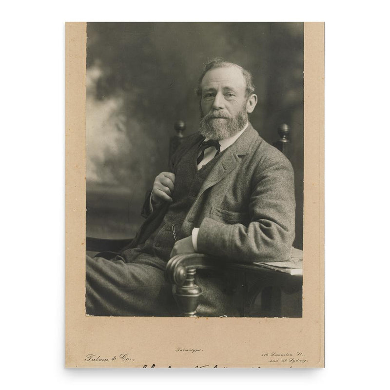 Charles Nettleton poster print, in size 18x24 inches.