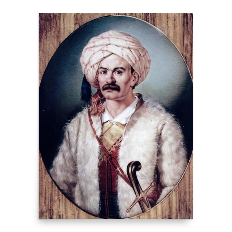 Charles Nicolas Fabvier poster print, in size 18x24 inches.