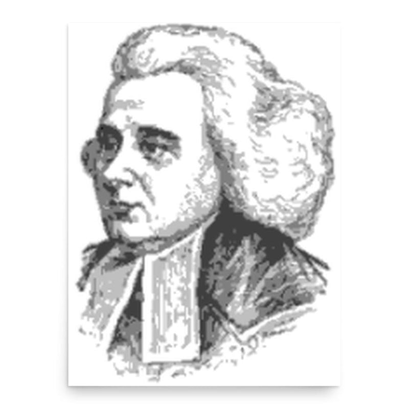 Charles Nisbet poster print, in size 18x24 inches.