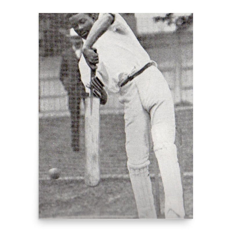 Charles Ollivierre poster print, in size 18x24 inches.