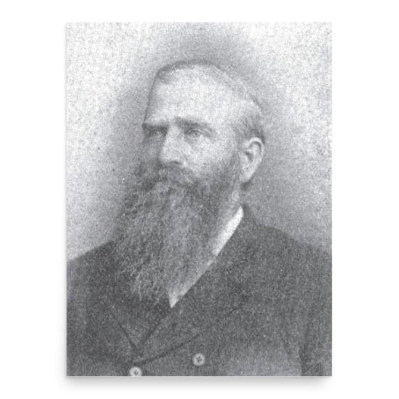 Charles Ora Card poster print, in size 18x24 inches.