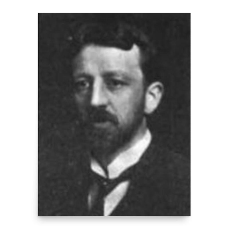 Charles Palache poster print, in size 18x24 inches.