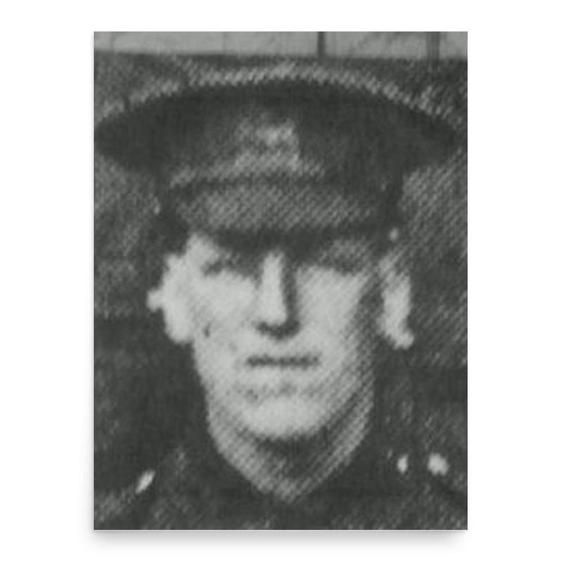 Charles Pawsey poster print, in size 18x24 inches.