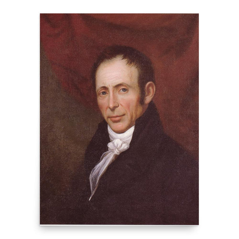 Charles Peale Polk poster print, in size 18x24 inches.