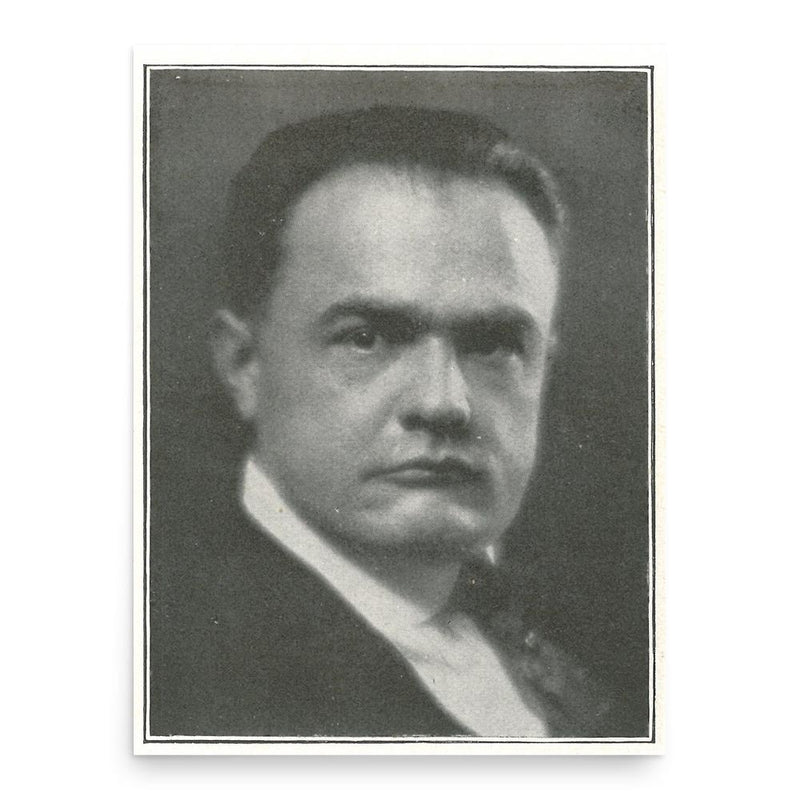 Charles Pergler poster print, in size 18x24 inches.