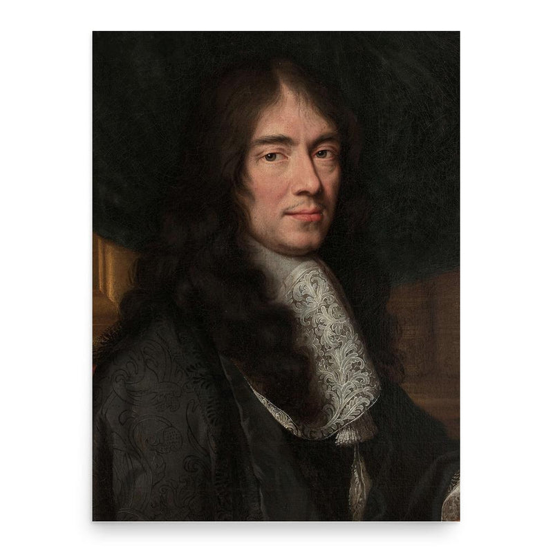 Charles Perrault poster print, in size 18x24 inches.