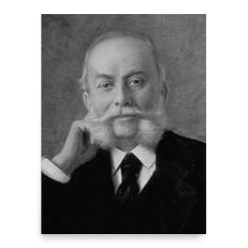 Charles Pfizer poster print, in size 18x24 inches.