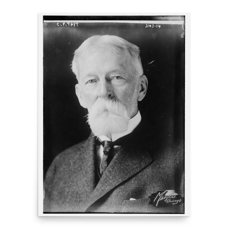 Charles Phelps Taft poster print, in size 18x24 inches.
