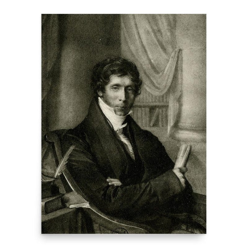 Charles Pictet de Rochemont poster print, in size 18x24 inches.