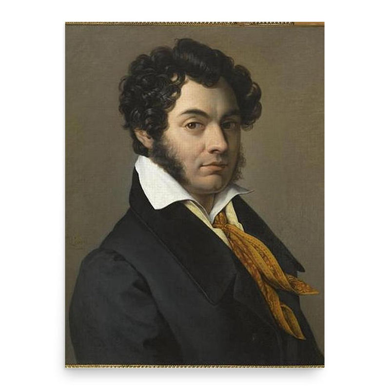 Charles Pierre Chapsal poster print, in size 18x24 inches.