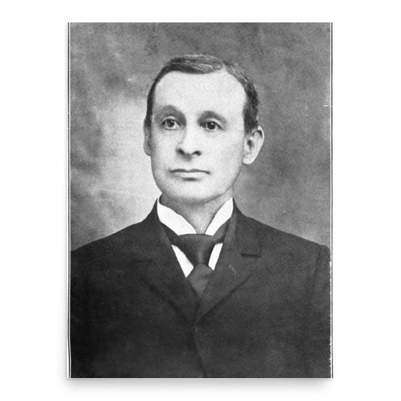 Charles Pinckney Jones poster print, in size 18x24 inches.