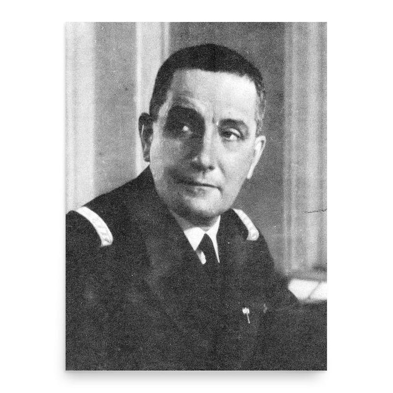 Charles Platon poster print, in size 18x24 inches.