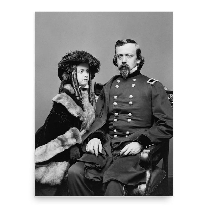 Charles Pomeroy Stone poster print, in size 18x24 inches.