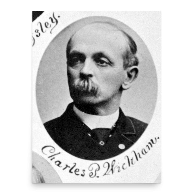 Charles Preston Wickham poster print, in size 18x24 inches.