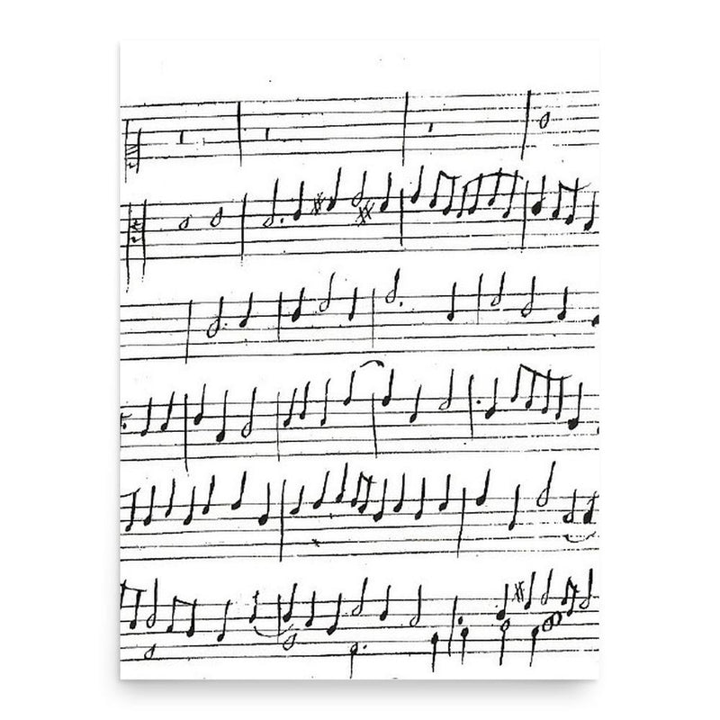 Charles Racquet poster print, in size 18x24 inches.