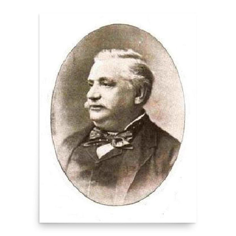 Charles Ranhofer poster print, in size 18x24 inches.