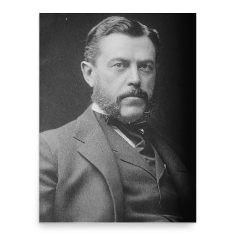 Charles Ranlett Flint poster print, in size 18x24 inches.