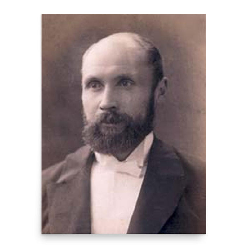 Charles Rasp poster print, in size 18x24 inches.