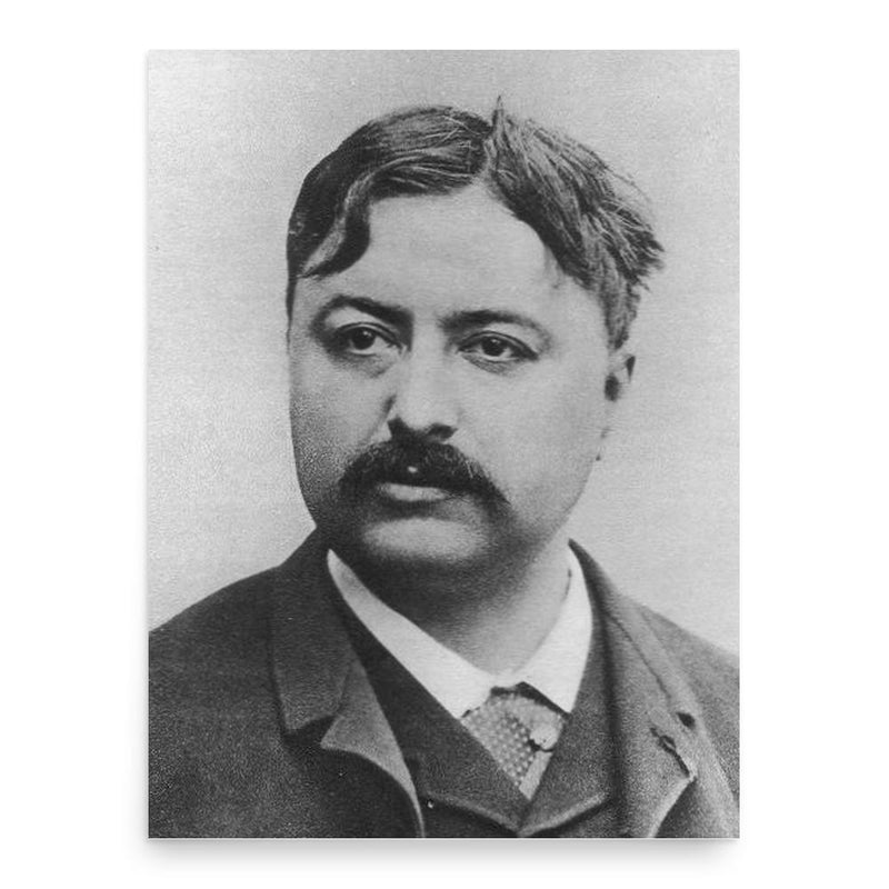 Charles Renard poster print, in size 18x24 inches.