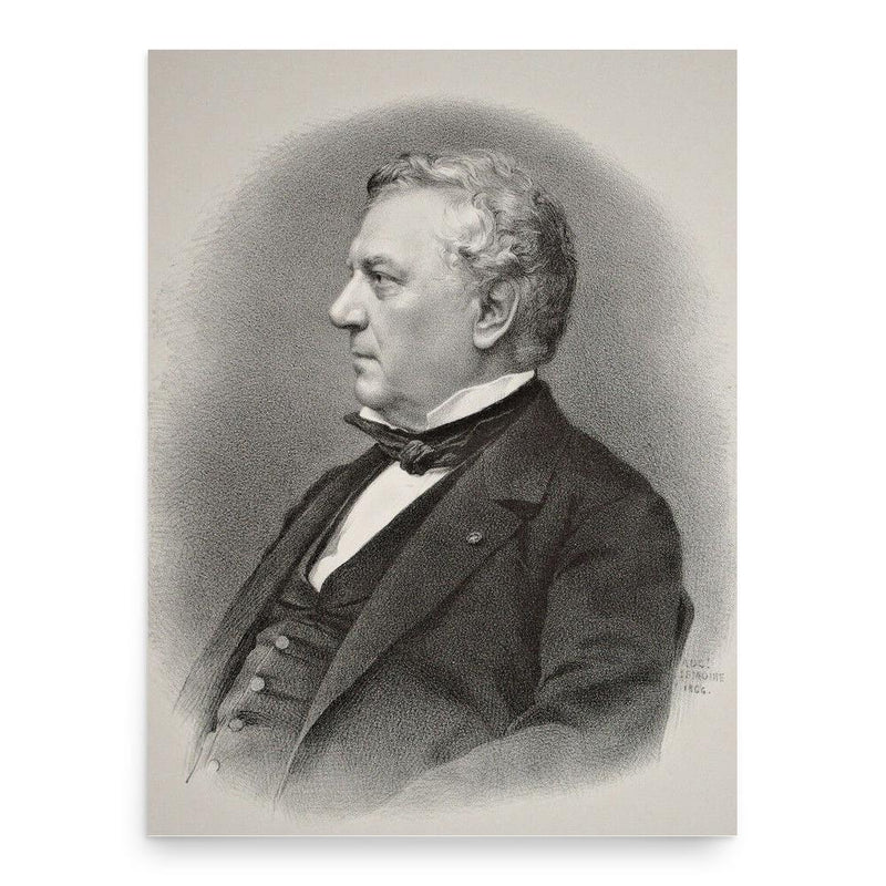 Charles Renouard poster print, in size 18x24 inches.