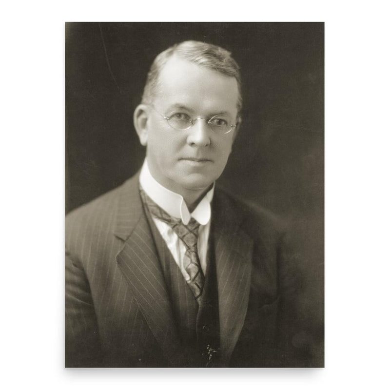 Charles Richmond Glover poster print, in size 18x24 inches.