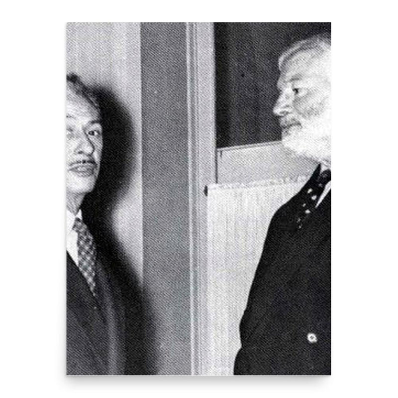 Charles Ritz poster print, in size 18x24 inches.